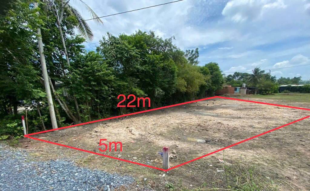 Bán lô đất ngay Ba Sa Phước Hiệp, Củ Chi, diện tích 110m², giá 650 triệu
